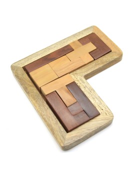 Pentameno L Shape Wood Game Pentameno L Shape Wood Game